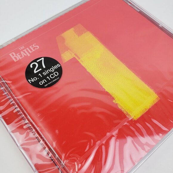 Beatles 1 CD Remastered 27 Hit Singles 2000 Sealed - Picture 7 of 9